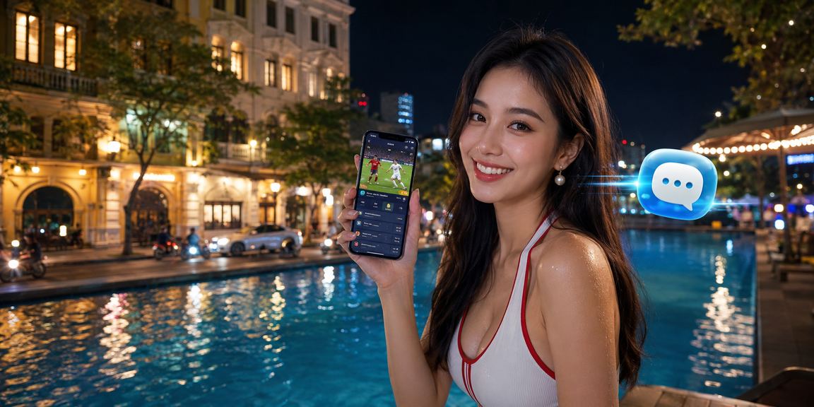 Người dùng tại Hà Nội theo dõi jackpot và đặt cược trên điện thoại di động